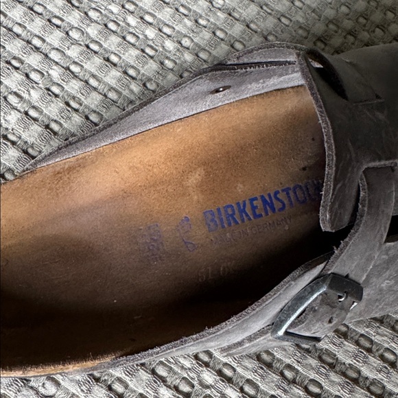 Birkenstock Boston Soft-bed Oiled Iron Size 45 - Picture 3 of 8